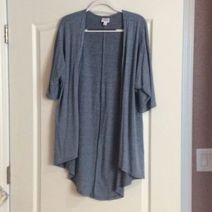 LuLaRoe Lindsay S blue/ gray color